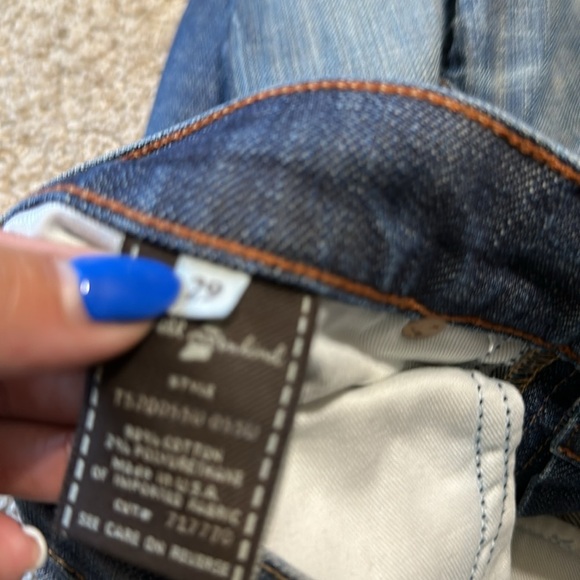 7 For All Mankind Bootcut jeans size 29 Distressed - Picture 4 of 6